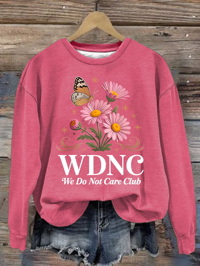 Women's  Retro Funny Proud Member Of Club Menopause Perimenopause Print  Sweatshirt