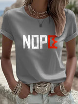🔥Buy 3 Get 15% Off🔥Women's FDT NO KINGS Printed Casual T-shirt