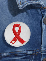 Heart Disease Awareness  Button