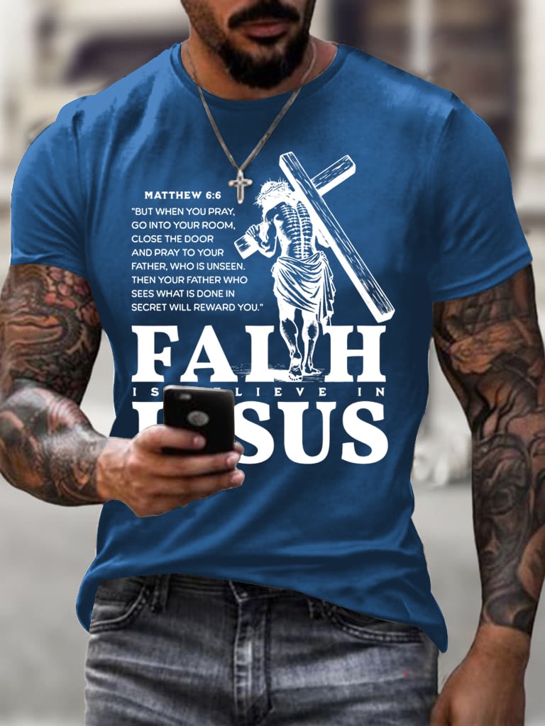 Men's Jesus Faith T-Shirt