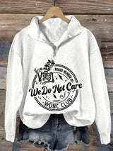 🔥Buy 3 Get 15% Off🔥Retro Funny Proud Member Of WDNC Club Menopause Perimenopause Print Sweatshirt