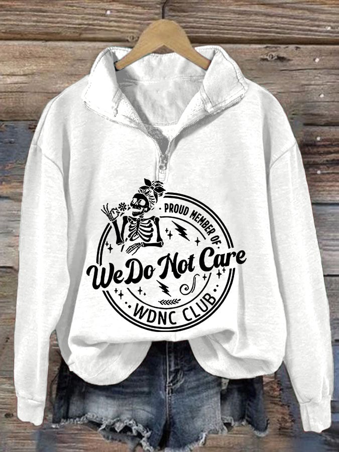 🔥Buy 3 Get 15% Off🔥Retro Funny Proud Member Of WDNC Club Menopause Perimenopause Print Sweatshirt
