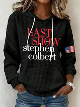 🔥Buy 3 Get 15% Off🔥Retro Last Show Print Hoodie