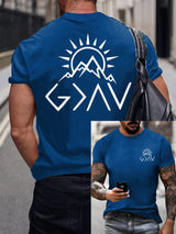 Men's Faith  Printed Casual T-Shirt