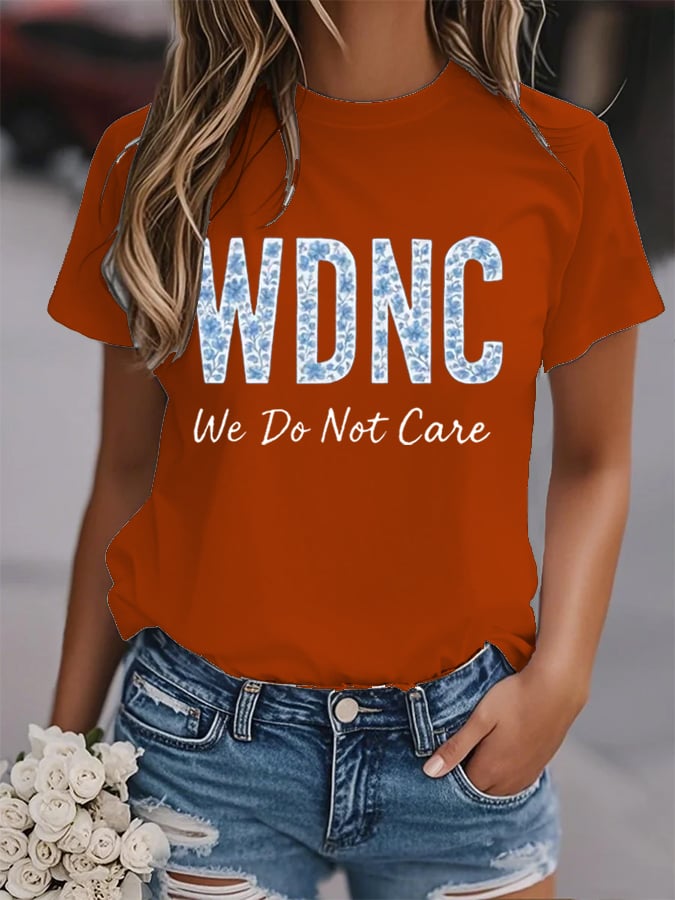 🔥Buy 3 Get 15% Off🔥Women's WDNC Menopause and Perimenopause Print T-Shirt