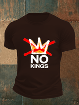 🔥Buy 3 Get 15% Off🔥Men's no kings in America print  T-Shirt