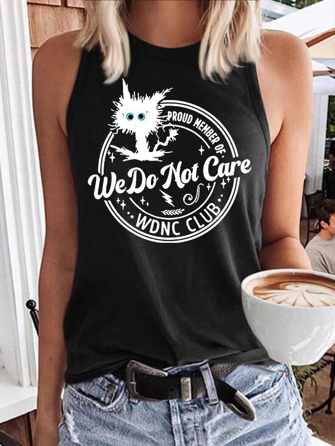 🔥Buy 3 Get 15% Off🔥Retro Proud Member Of WDNC Club Menopause Perimenopause Print Tops Tank