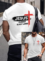 Men'S Casual Faith Short-Sleeved T-Shirt