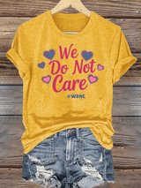🔥Buy 3 Get 15% Off🔥Women's  Retro Funny Proud Member Of Club We Do Not Care Menopause Perimenopause Print  T-shirt