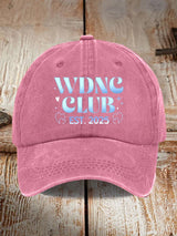 🔥Buy 3 Get 15% Off🔥Retro WDNC Club Est. 2025 Print Baseball Cap