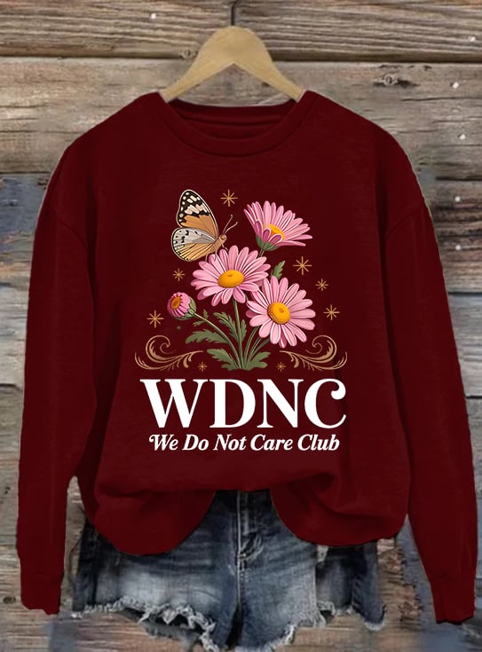 Women's  Retro Funny Proud Member Of Club Menopause Perimenopause Print  Sweatshirt