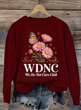 Women's  Retro Funny Proud Member Of Club Menopause Perimenopause Print  Sweatshirt