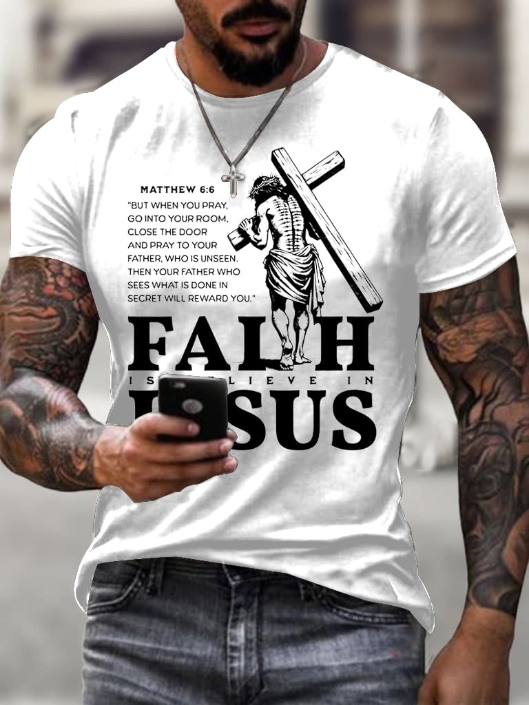 Men's Jesus Faith T-Shirt