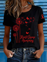 Women's Heart Disease Awareness T-shirt