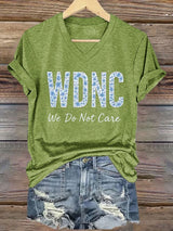 🔥Buy 3 Get 15% Off🔥V-Neck Retro Funny WDNC Menopause Perimenopause Print T-Shirt