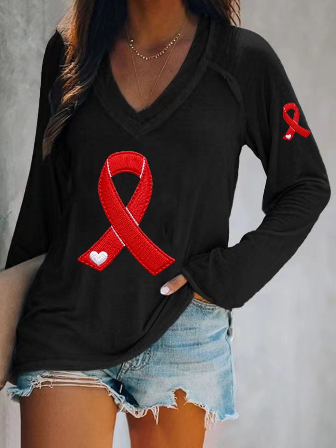 Women's Heart Disease Awareness T-shirt