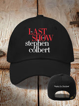 🔥Buy 3 Get 15% Off🔥Retro Last Show Print Baseball Cap