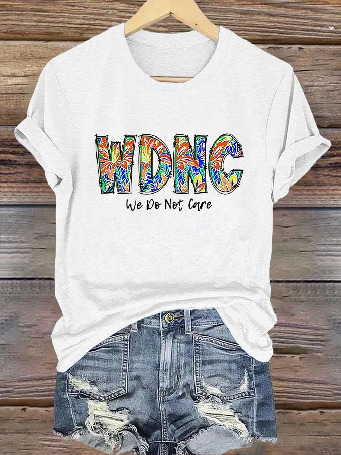 🔥Buy 3 Get 15% Off🔥Retro Funny WDNC Menopause Perimenopause Print T-Shirt