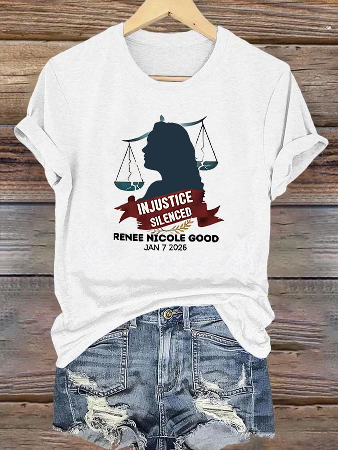 Women's  Justice for Renee Nicole Good T-Shirt