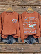 🔥Buy 3 Get 15% Off🔥Retro Funny Proud Member Of WDNC Club Est. 2025 Menopause Perimenopause Print Sweatshirt