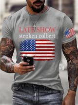 🔥Buy 3 Get 15% Off🔥Men's Retro Last Last Show Print T-Shirt