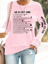 🔥Buy 3 Get 15% Off🔥Retro Funny WDNC Club Menopause Perimenopause Print Sweatshirt