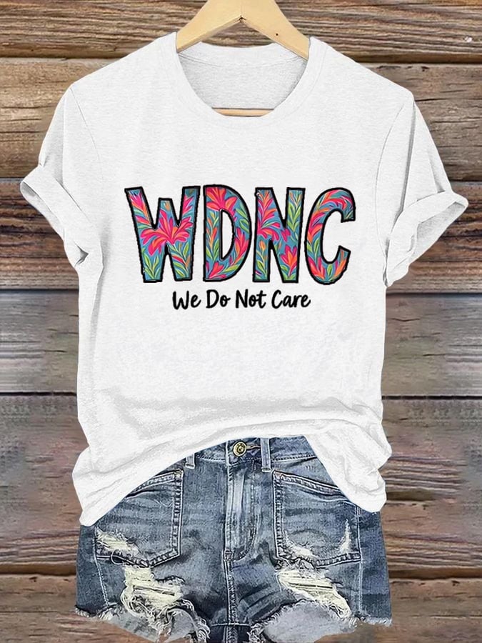 Women's WDNC Menopause and Perimenopause Print T-Shirt