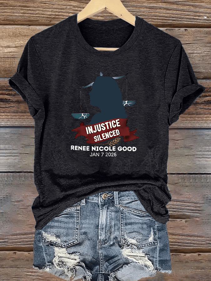 Women's  Justice for Renee Nicole Good T-Shirt