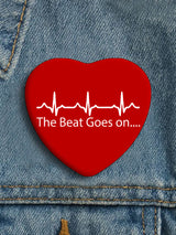 Heart Disease Awareness Brooch