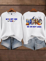 🔥Buy 3 Get 15% Off🔥Women's Halloween WDNC Menopause And Perimenopause Print Sweatshirt