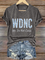 🔥Buy 3 Get 15% Off🔥V-Neck Retro Funny WDNC Menopause Perimenopause Print T-Shirt