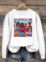 Women's  Retro Funny Proud Member Of Club We Do Not Care Menopause Perimenopause Print  Sweatshirt
