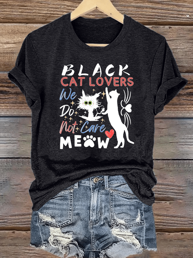 🔥Buy 3 Get 15% Off🔥Women's  Retro Funny Proud Member Of Club We Do Not Care Menopause Perimenopause Print  T-shirt