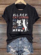 🔥Buy 3 Get 15% Off🔥Women's  Retro Funny Proud Member Of Club We Do Not Care Menopause Perimenopause Print  T-shirt