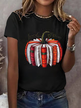 🔥Buy 3 Get 15% Off🔥Women's  Fall Book Pumpkin DTF transfer - FDT, Fall Aesthetic print  T-Shirt