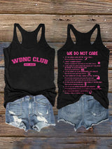 🔥Buy 3 Get 15% Off🔥Retro Funny WDNC Menopause Perimenopause Print Tank Top