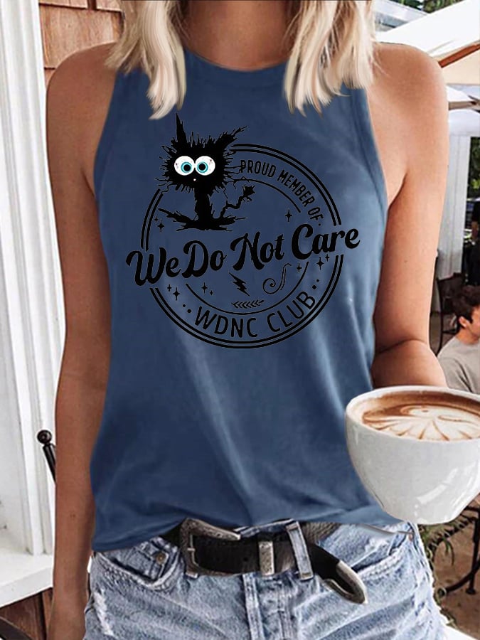 🔥Buy 3 Get 15% Off🔥Retro Proud Member Of WDNC Club Menopause Perimenopause Print Tops Tank