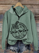 🔥Buy 3 Get 15% Off🔥Retro Funny Proud Member Of WDNC Club Menopause Perimenopause Print Sweatshirt