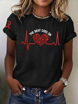 Women's Heart Disease Awareness T-shirt