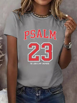 Women's Christian Psalm 23 T-Shirt