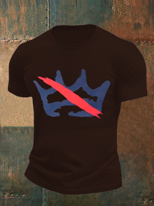 🔥Buy 3 Get 15% Off🔥Men's America has no kings print  T-Shirt