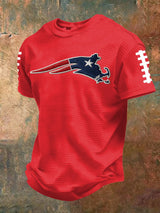 Men's Football Print T-Shirt