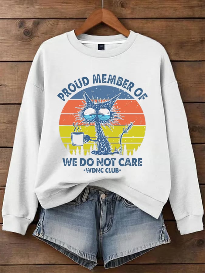 🔥Buy 3 Get 15% Off🔥Women's WDNC Menopause & Perimenopause Printed Sweatshirt