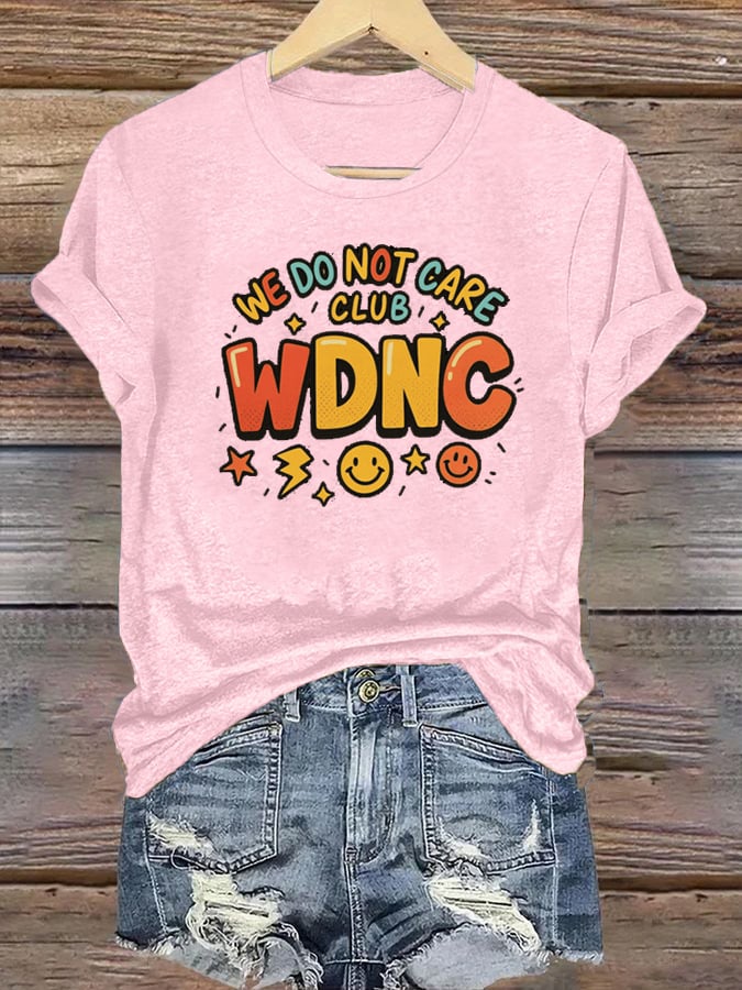 Women's  Retro Funny Proud Member Of Club Menopause Perimenopause Print T-Shirt