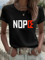🔥Buy 3 Get 15% Off🔥Women's FDT NO KINGS Printed Casual T-shirt