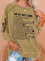 🔥Buy 3 Get 15% Off🔥Retro Funny WDNC Club Menopause Perimenopause Print Sweatshirt