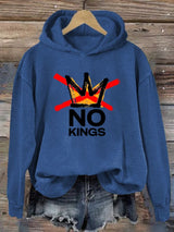 🔥Buy 3 Get 15% Off🔥Women's  America has No Kings Printed Casual Hoodies