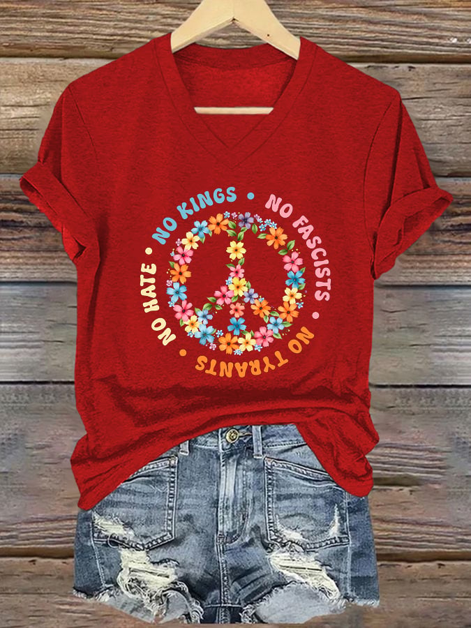 🔥Buy 3 Get 15% Off🔥Women's Casual FDT Printed Short-Sleeve T-Shirt