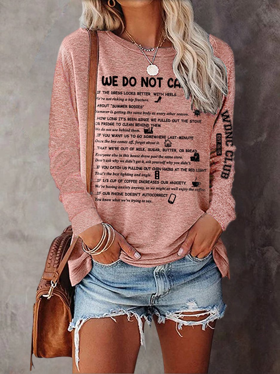 🔥Buy 3 Get 15% Off🔥Retro Funny WDNC Club Menopause Perimenopause Print T-Shirt