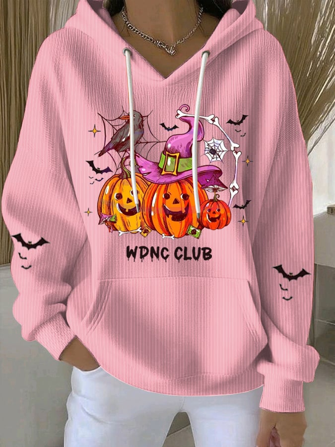 🔥Buy 3 Get 15% Off🔥Women's Halloween WDNC Menopause And Perimenopause Print Sweatshirt